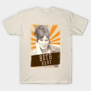 Vintage Aesthetic Beth Hart 80s T-Shirt